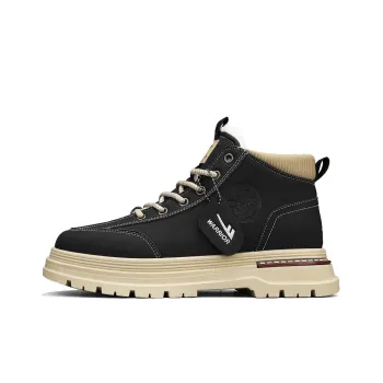 Warrior Short Martin Boot 5CM Men's Black