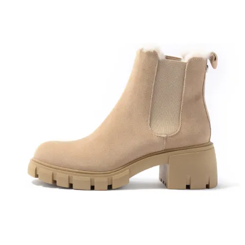 STEVE MADDEN Chelsea boots mujer Women's Black/Sand