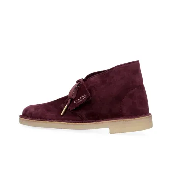 Clarks Ankle Boots Women's Burgundy Red
