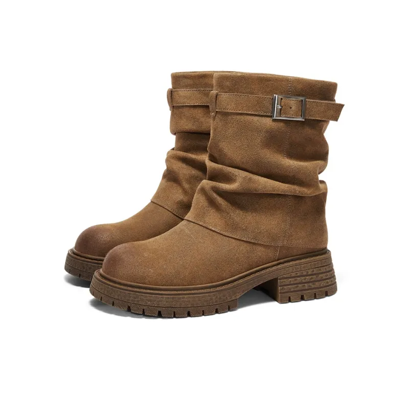 Senda Ankle Boots Women's Brown-8