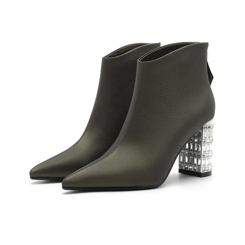 HARSON Ankle Boots 8.5cm Women's-3