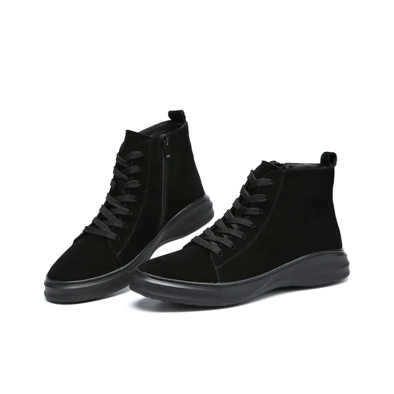 YEDANI Ankle Boots Men Black-3