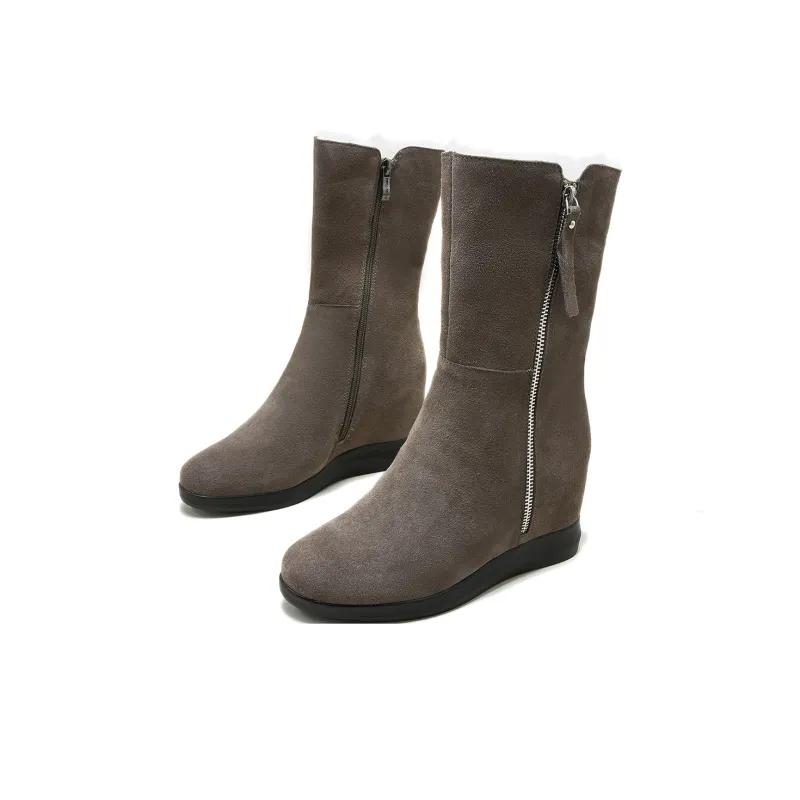 PIERCE GENTRY Ankle Boots 3cm Women's-8