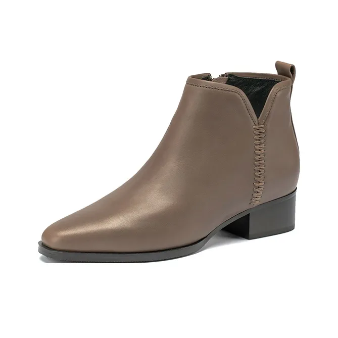 DG Ankle Boots Women's Black/Umber-2