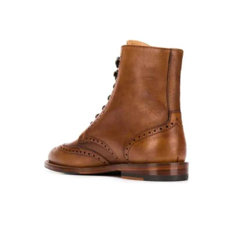 SCAROSSO Stefania Lace up Boots Women's-3