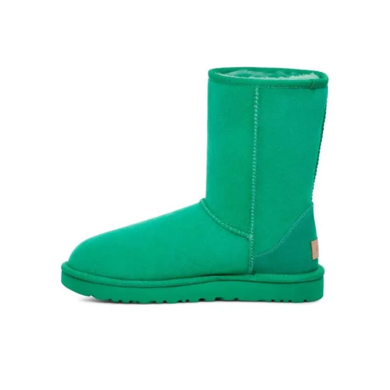UGG Slip-Resistant Crew Snow Boots Women's Emerald Green-0