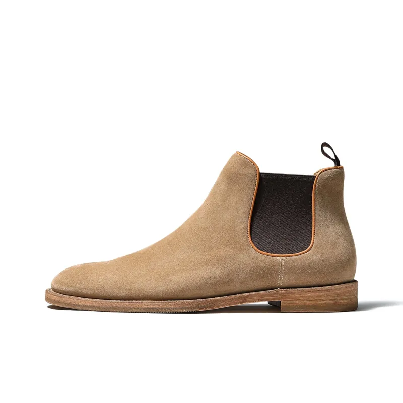 TRUFFAUT Crew Chelsea Boots 2.8cm Men's-6