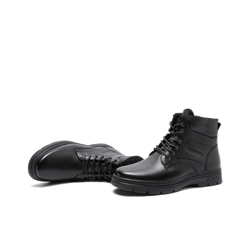 TRUMPPIPE Short Martin Boot Men's Black-22