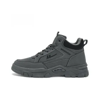 Warrior Ankle Length Martin Boot Men's Gray
