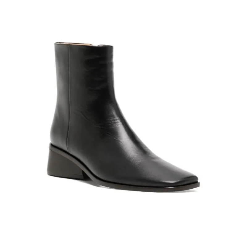 REJINA PYO Rise Leather Ankle Boots Women's-2