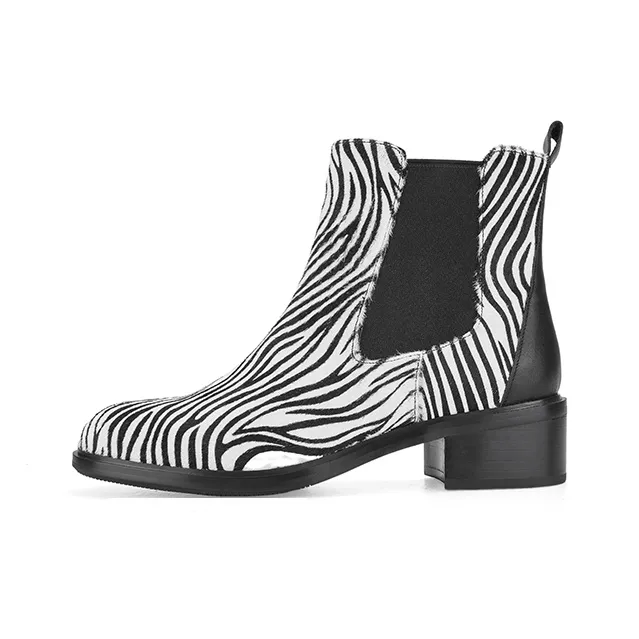 D FUSE SCANDINAVIA Short Chelsea Boots 4.5cm Women's-0