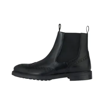 GEOX Tiberio Short Chelsea Boots Men's Black