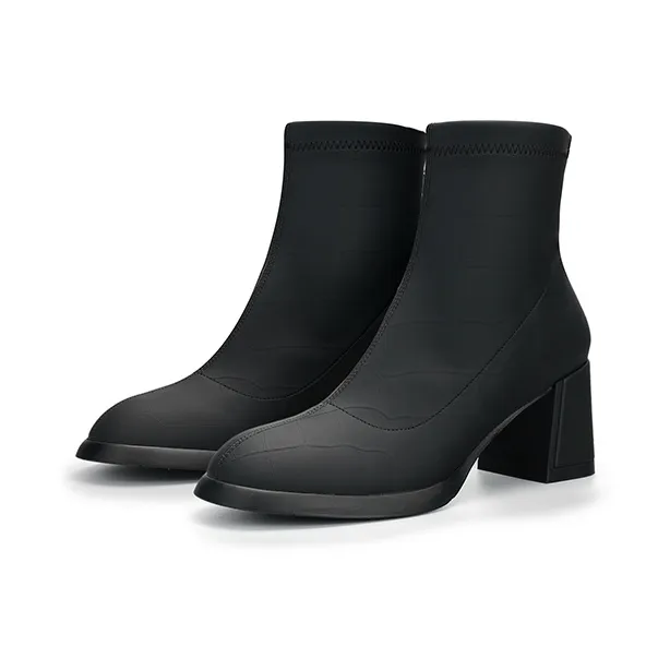 SATURDAY MODE Ankle Boots Women's White/Black-7