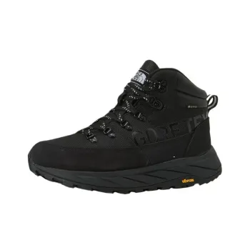 THE NORTH FACE Challenger Anti Slip Wear Resistant Waterproof And Breathable Mid Top Hiking Shoes Men's Black