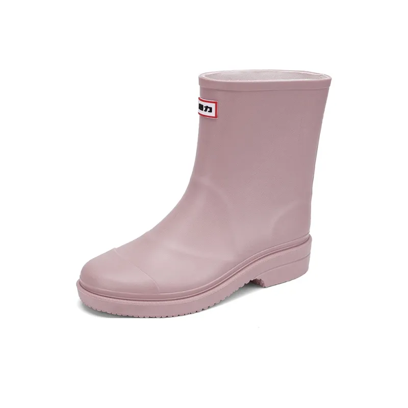 Warrior Water-Resistant Wear-Resistant Slip-Resistant Rain Boots Women's-1