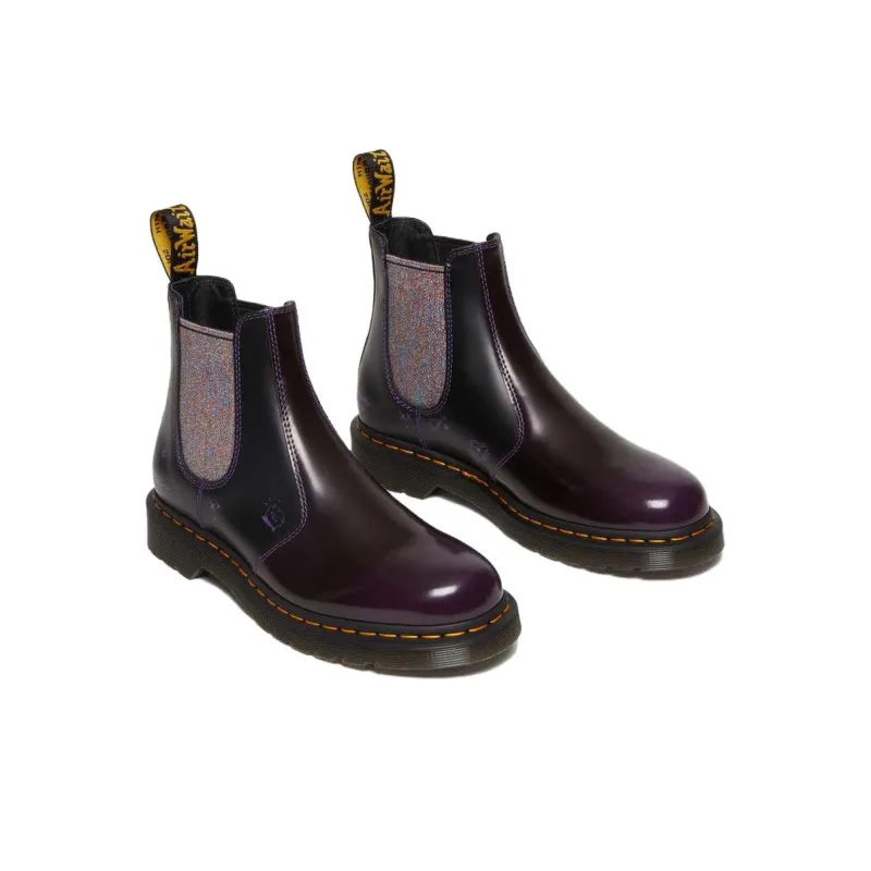 Dr. Martens 2976 Chelsea Boots BT21 Purple Black Women's-2