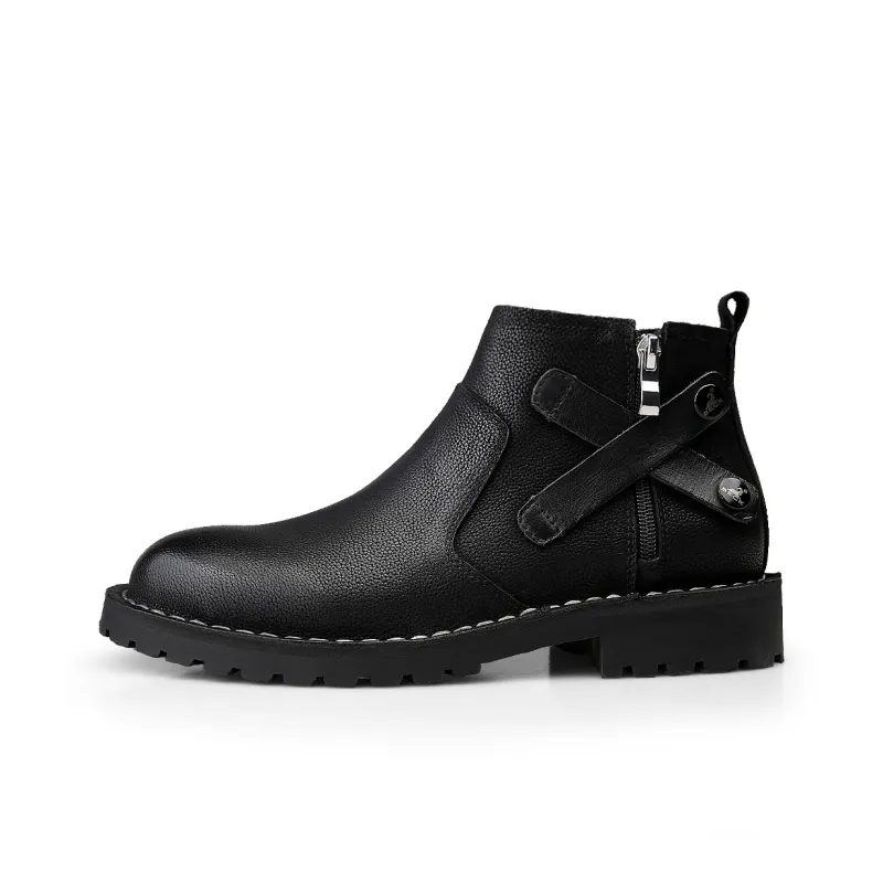 BECK Ankle Boots Men Black-0