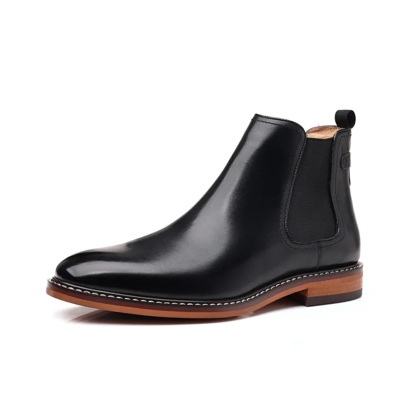 UHK Chelsea Boots Men Black/Brown-5
