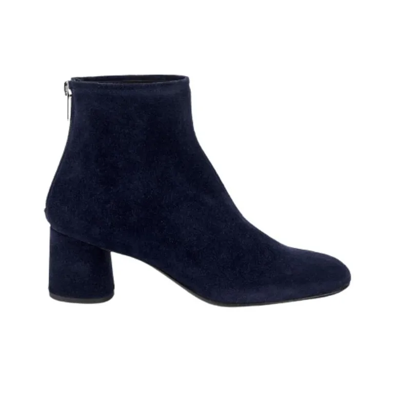 AGL Olga 50mm Velour Ankle Boots-1