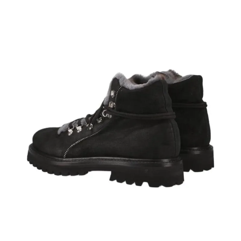 PREMIATA Short Outdoor Boots Men's Black-3