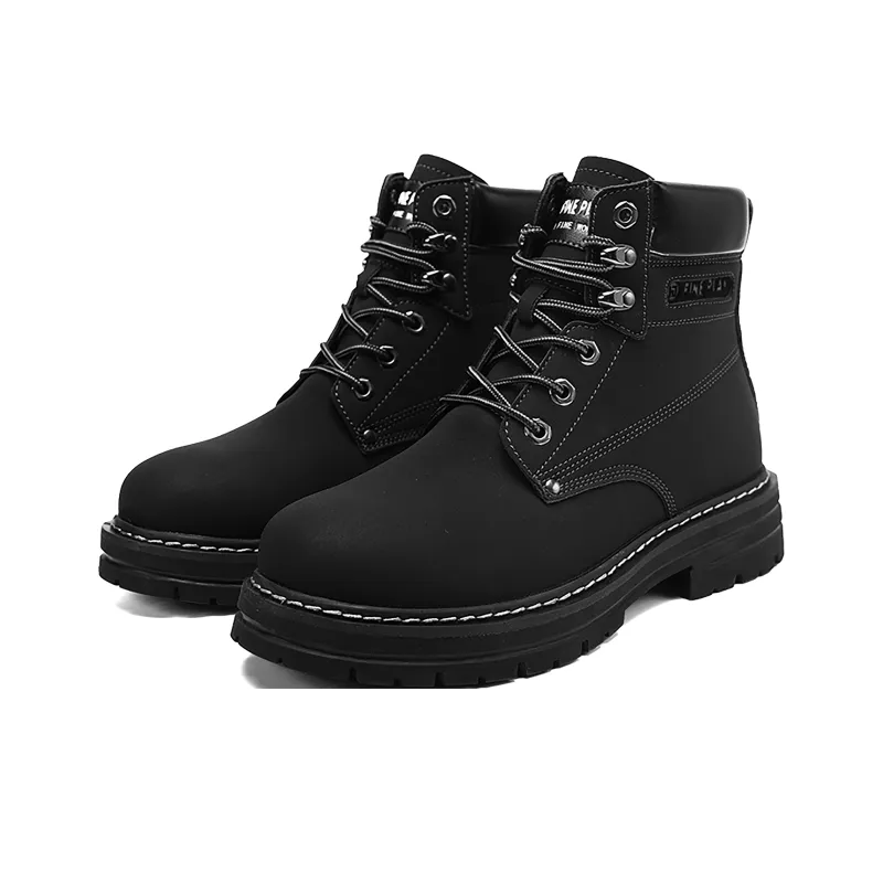 FINEPLAN Big Yellow Boots Short Martin Boot Unisex-8