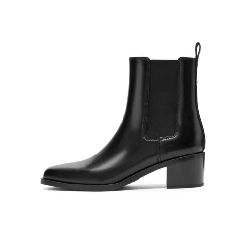 Staccato October London Short Chelsea Boots Women's Ethereal Black