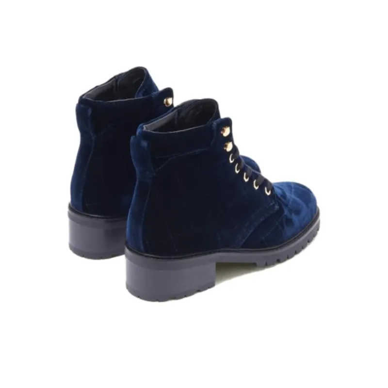 Sandro Ankle Boots Women's Dark Blue-3