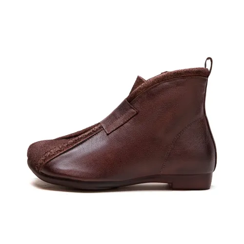 Jay Ankle Boots Women's Coffee/Camel