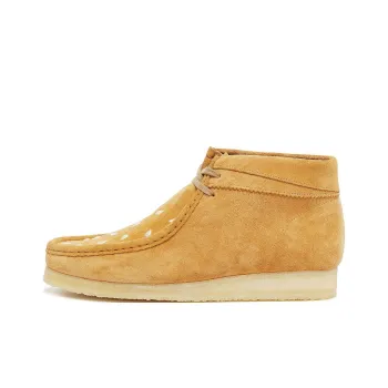 Clarks Originals X Vandy The Pink Wallabee Boots ' Cheeseburger Yellow'