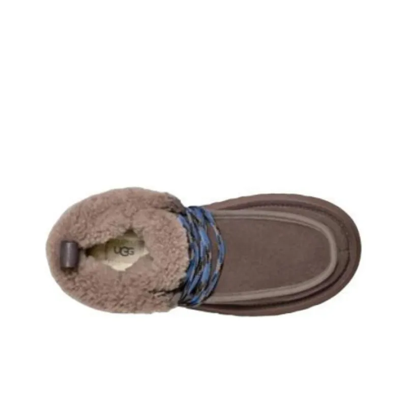 UGG Warm Short Snow Boots Women's Thundercloud Gray-4