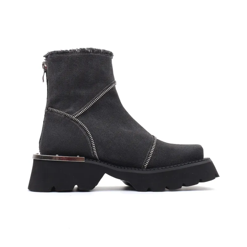 NOT DETAILED Ankle Boots Women's Black-1