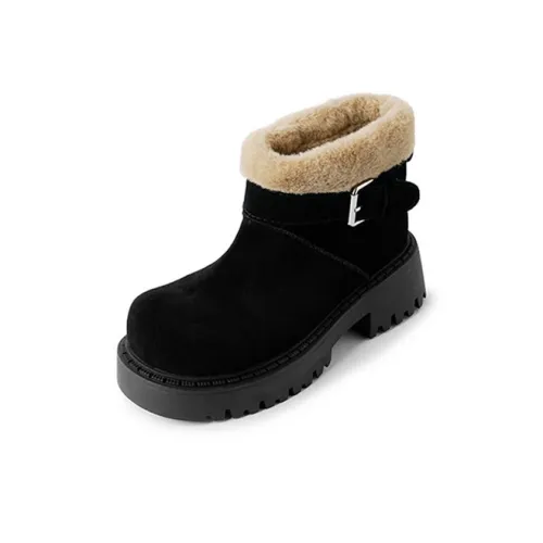 BalletCat Warm Slip-Resistant Short Snow Boots Women's
