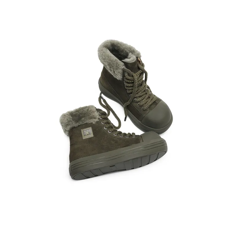 MODENGPAN Warm Snow Boots Men's-6