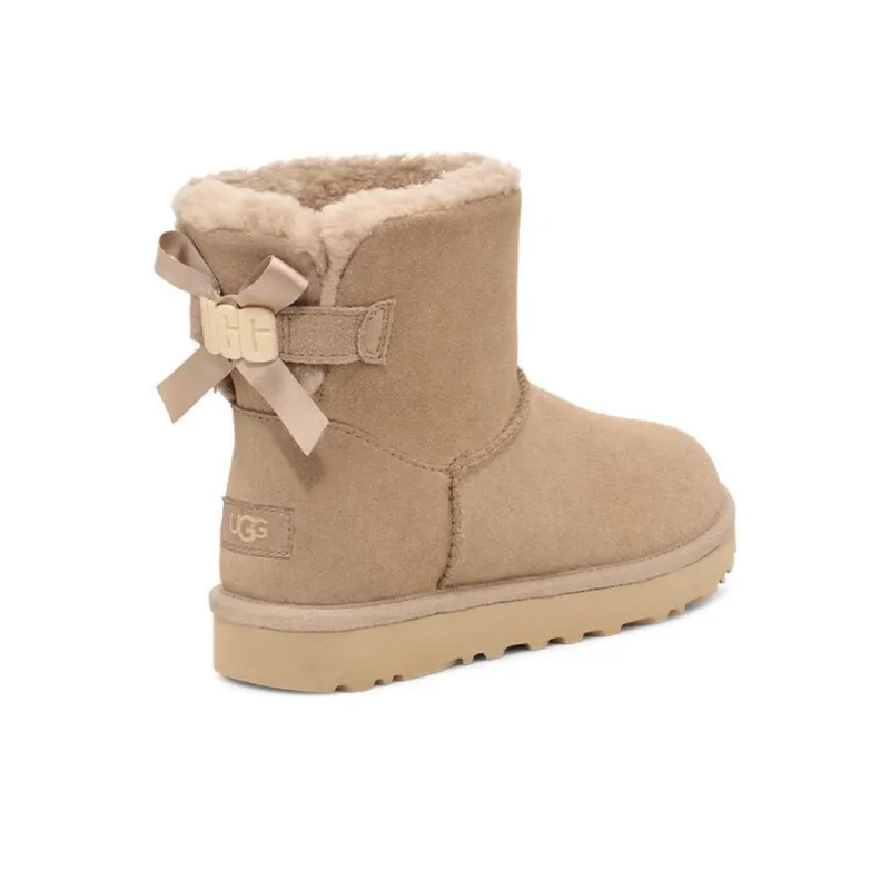 UGG Short Snow Boots Women's Sand-2