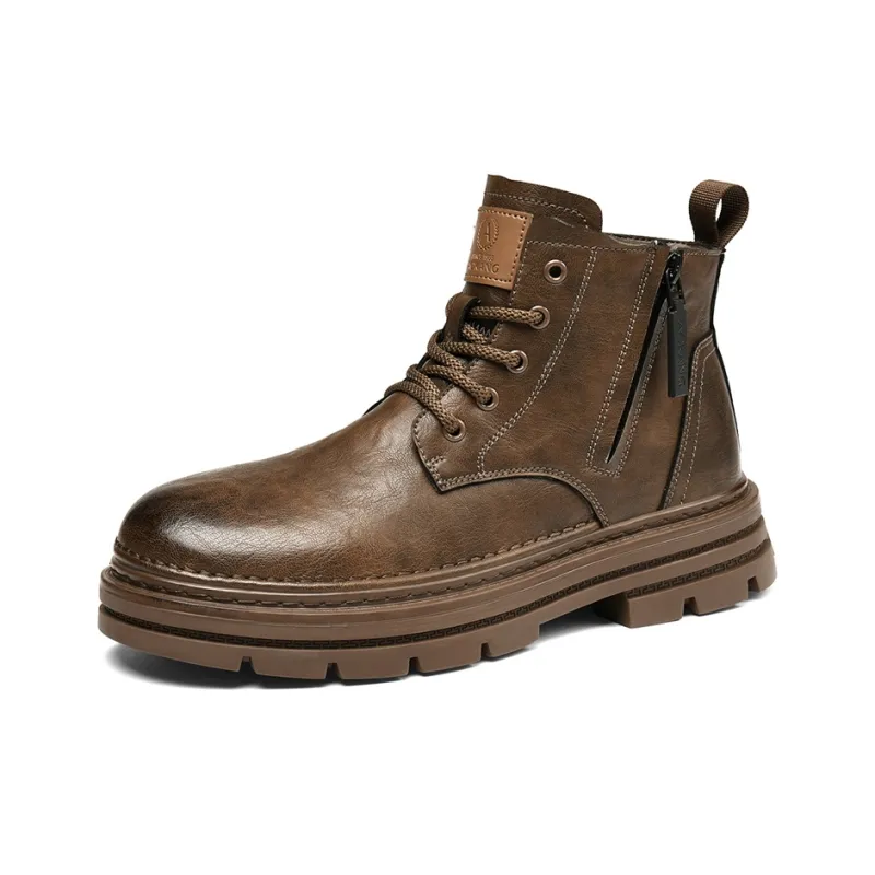 AOKANG Trend Series Short Martin Boot 2.5cm Men's-8