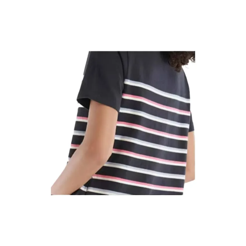 BARBOUR Short-Sleeved Dresses Women's Black-6