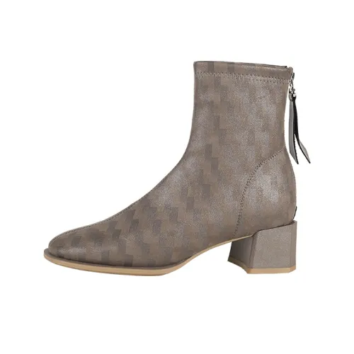 Dme Ankle Boots 4.8cm Women's Brown