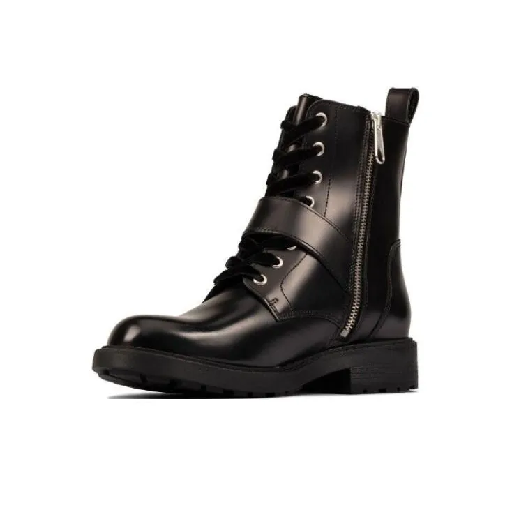 Clarks Ankle Boots Women's Black-2