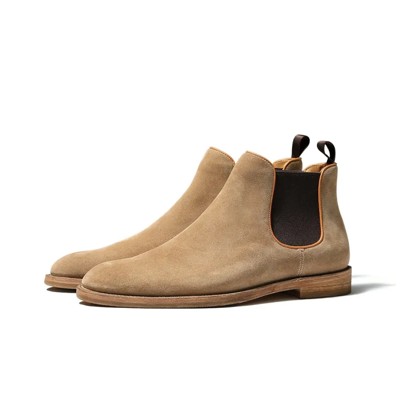 TRUFFAUT Crew Chelsea Boots 2.8cm Men's-7