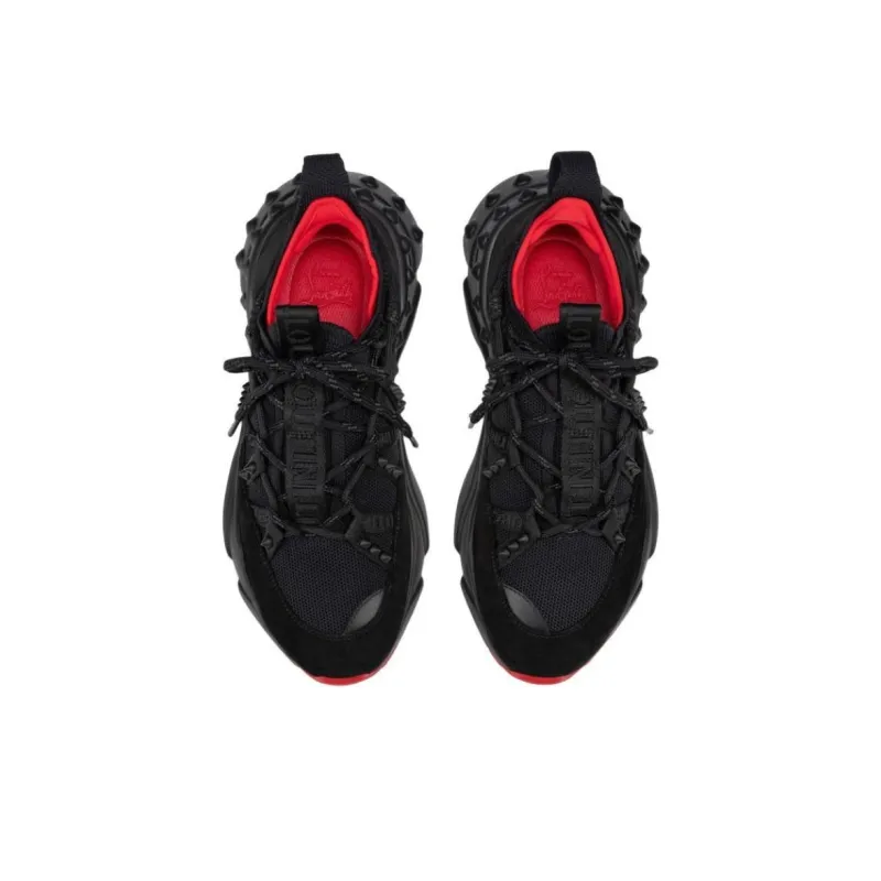 CL LUBOTING Trailnrun Low Top Casual Shoes Women's Black-4