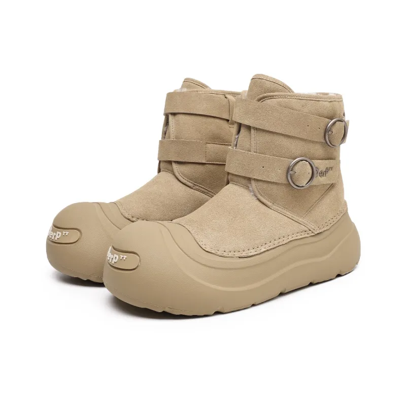 MODENGPAN Thermal Short Snow Boots Unisex-2