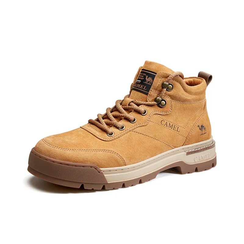 CAMEL Breathable And Wear resistant Short Outdoor Boots Men's-2