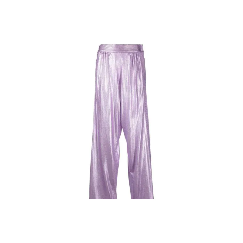 TOM FORD High Rise Metallic Effect Trousers-5