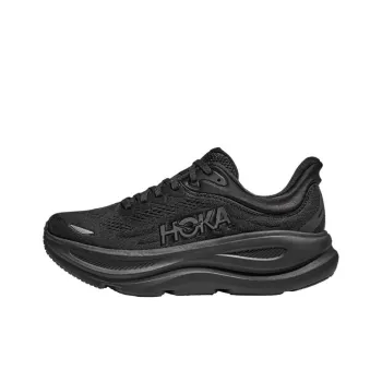 HOKA ONE ONE Wear resistant And Lightweight Low Top Training Running Shoes Women's Black Loose Fit