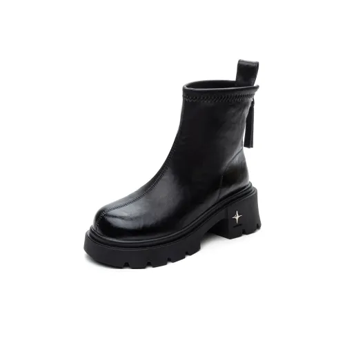 JNLVWA Ankle Boots Women's Black