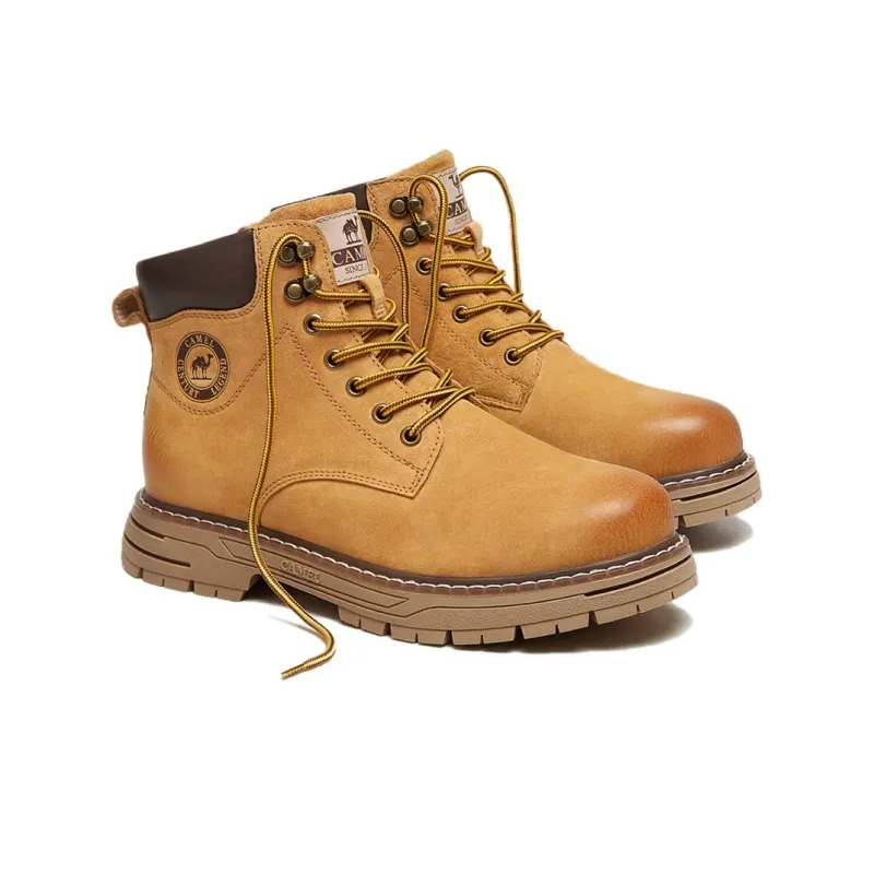 CAMEL Martin Boots Men CAMEL/Coffee-1
