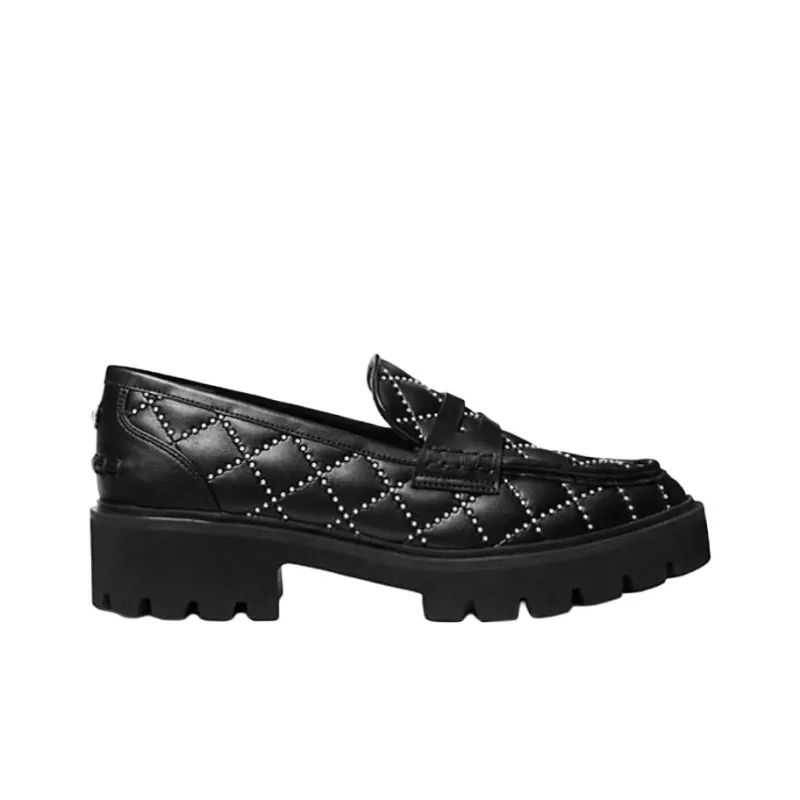 MICHAEL KORS Holland Loafers Women's Black-1