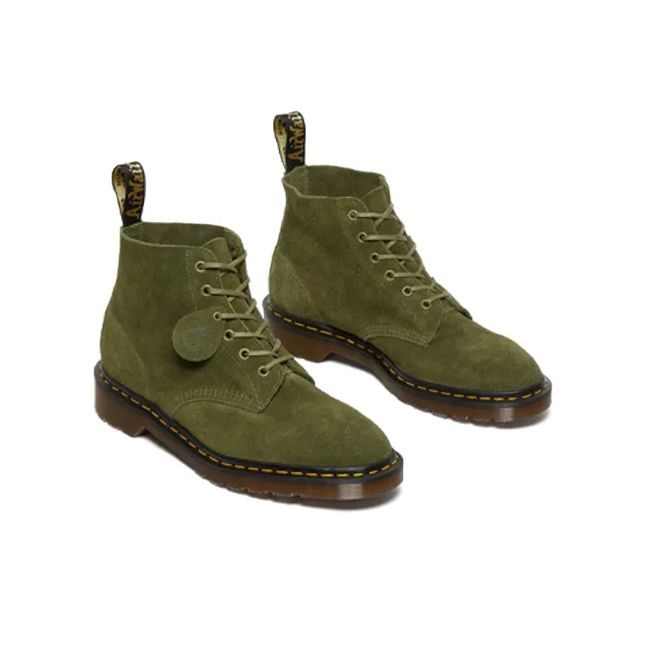 Dr. Martens 101 Suede Ankle Boot Green Desert Oasis-3