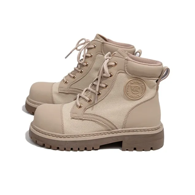Feiyue Martin Boot Women's Beige-2