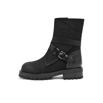 AGSDON Ankle Boots Women's Black/Brown